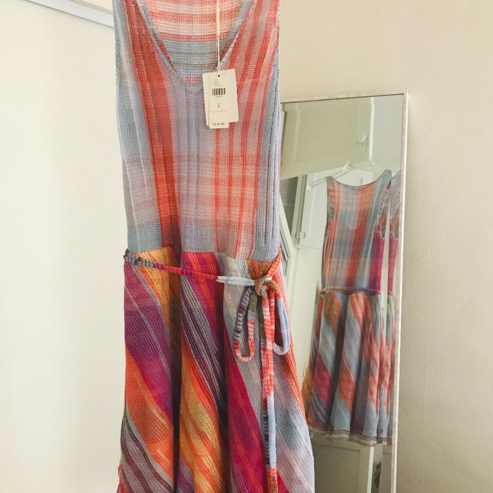 Celia Prado Rainbow Knit Dress Sz. Small - NWT